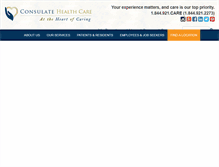 Tablet Screenshot of consulatehc.com